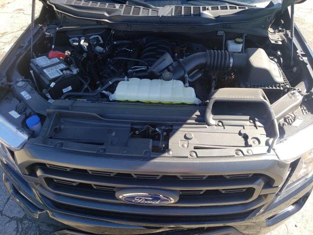 1FTEW1C58PFB15793 - 2023 FORD F150 SUPERCREW BLACK photo 11