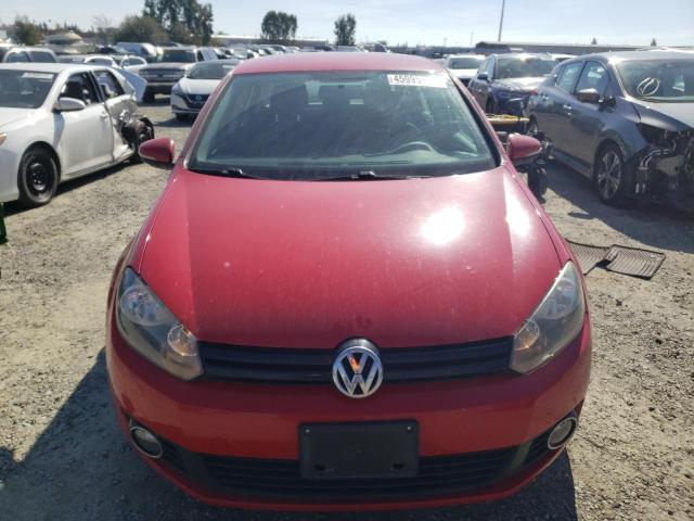 WVWDM7AJXCW336214 - 2012 VOLKSWAGEN GOLF Qırmızı foto 5