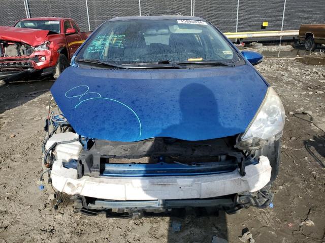 JTDKDTB34C1515958 - 2012 TOYOTA PRIUS C BLUE photo 5