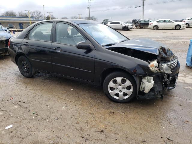 KNAFE121185511526 - 2008 KIA SPECTRA EX BLACK photo 4