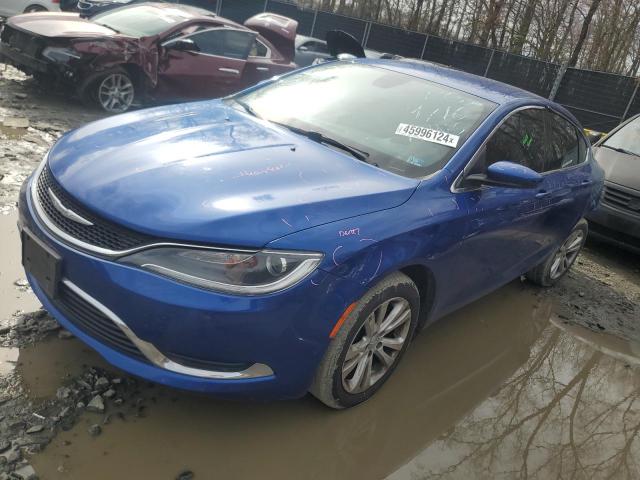 1C3CCCAB7GN129716 - 2016 CHRYSLER 200 LIMITED BLUE photo 1