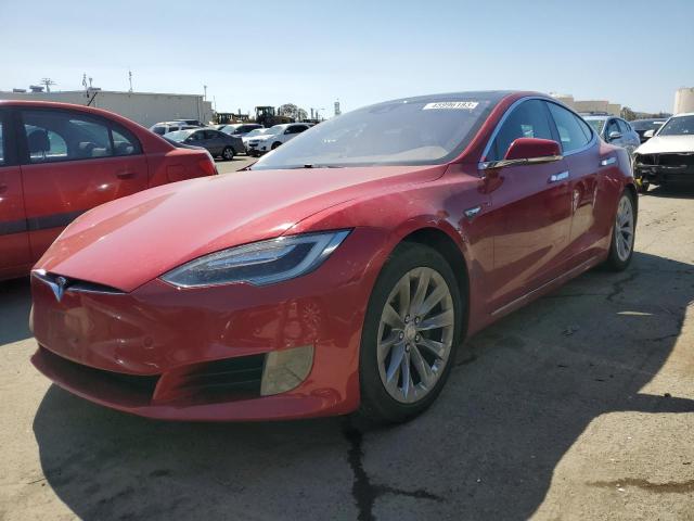 5YJSA1E25GF133984 - 2016 TESLA MODEL S Qırmızı foto 1