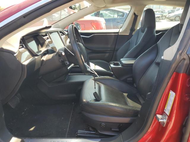 5YJSA1E25GF133984 - 2016 TESLA MODEL S Qırmızı foto 7