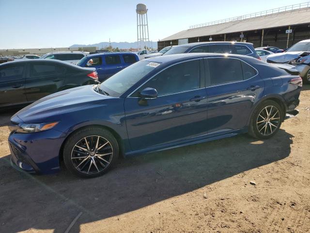 4T1S11AK3PU152624 - 2023 TOYOTA CAMRY SE NIGHT SHADE BLUE photo 1