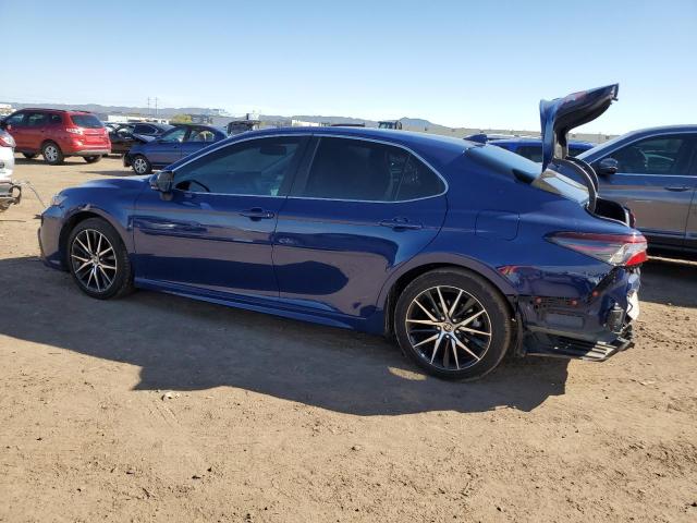 4T1S11AK3PU152624 - 2023 TOYOTA CAMRY SE NIGHT SHADE BLUE photo 2