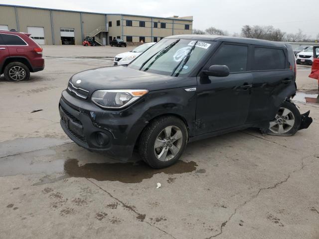 KNDJN2A28J7597201 - 2018 KIA SOUL BLACK photo 1