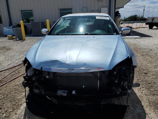 1C3BCBFG4DN654626 - 2013 CHRYSLER 200 LIMITED BLUE photo 5