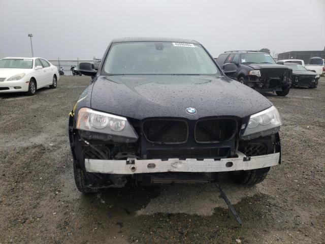 5UXWX9C51D0A28480 - 2013 BMW X3 XDRIVE28I BLACK photo 5