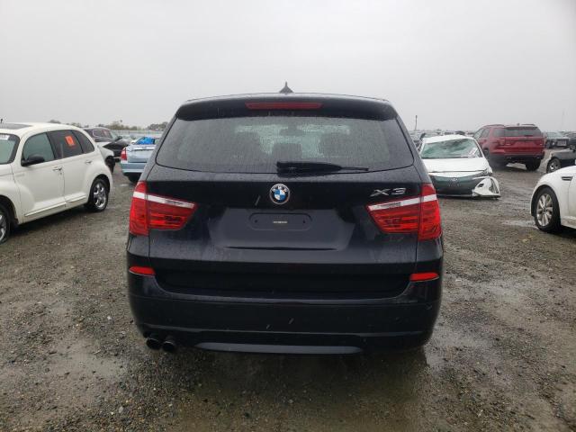 5UXWX9C51D0A28480 - 2013 BMW X3 XDRIVE28I BLACK photo 6