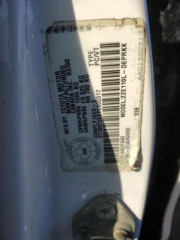 2T1BR12E0YC805317 - 2000 TOYOTA COROLLA VE WHITE photo 12