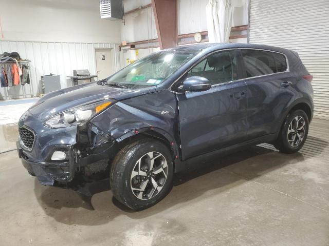 KNDPMCAC2L7727813 - 2020 KIA SPORTAGE LX BLUE photo 1