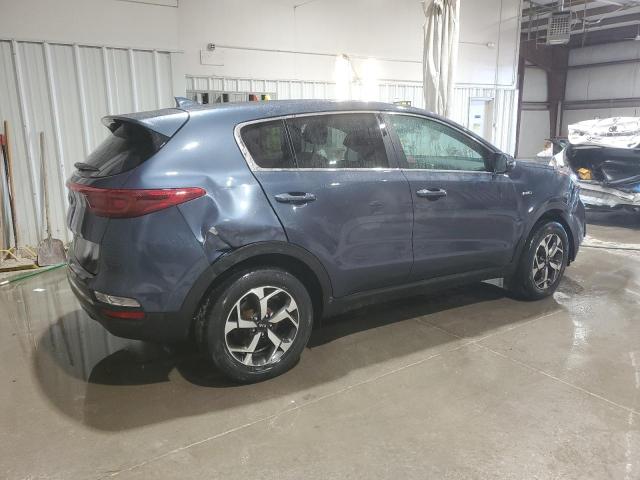 KNDPMCAC2L7727813 - 2020 KIA SPORTAGE LX BLUE photo 3