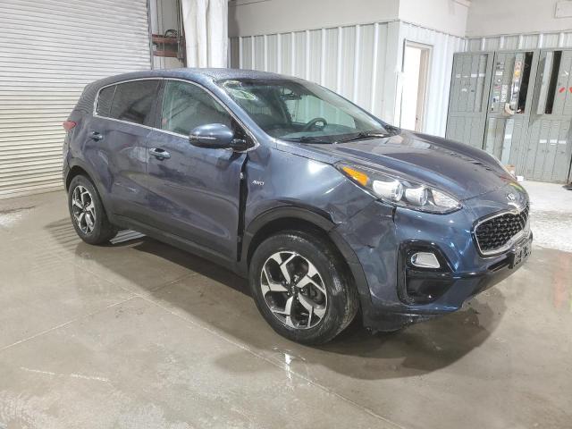 KNDPMCAC2L7727813 - 2020 KIA SPORTAGE LX BLUE photo 4