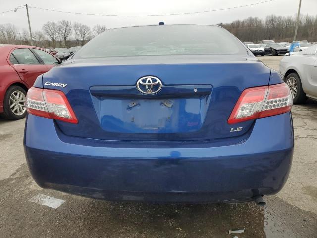 4T4BF3EK4AR052018 - 2010 TOYOTA CAMRY BASE BLUE photo 6