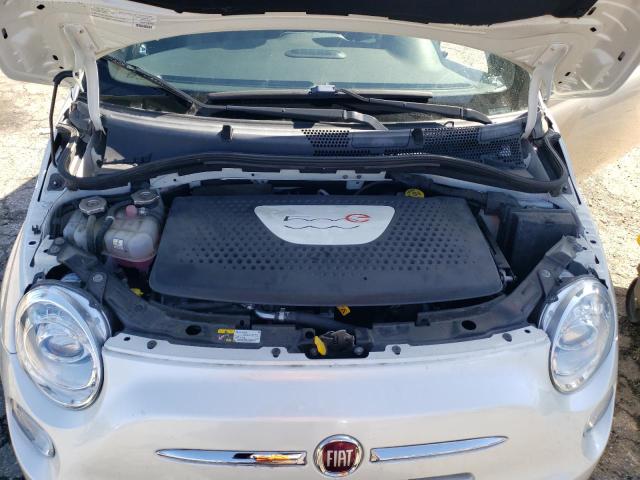 3C3CFFGE2HT563344 - 2017 FIAT 500 ELECTRIC WHITE photo 11