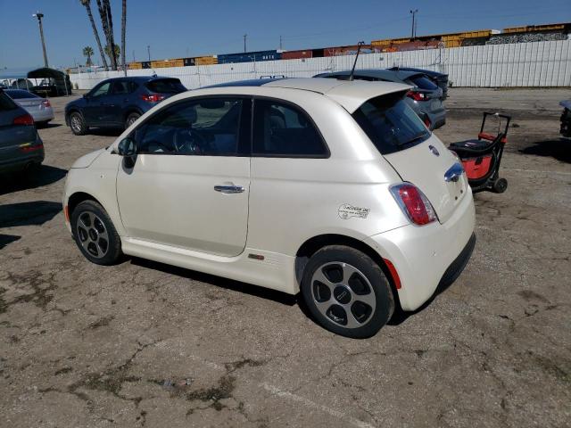 3C3CFFGE2HT563344 - 2017 FIAT 500 ELECTRIC WHITE photo 2