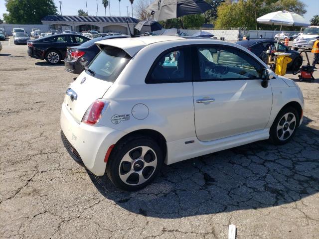 3C3CFFGE2HT563344 - 2017 FIAT 500 ELECTRIC WHITE photo 3