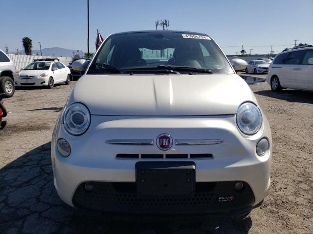 3C3CFFGE2HT563344 - 2017 FIAT 500 ELECTRIC WHITE photo 5