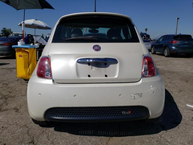 3C3CFFGE2HT563344 - 2017 FIAT 500 ELECTRIC WHITE photo 6
