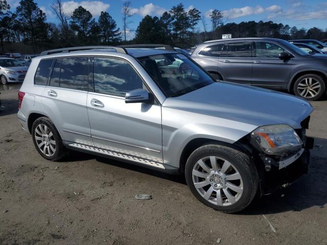 WDCGG8HB4CF764122 - 2012 MERCEDES-BENZ GLK 350 4MATIC SILVER photo 4