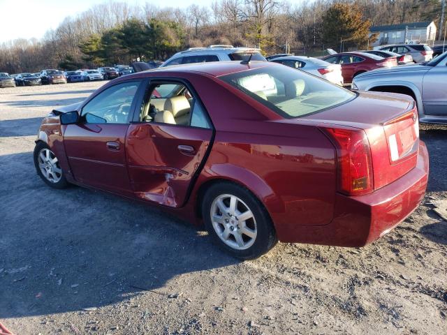 1G6DP577970178080 - 2007 CADILLAC CTS HI FEATURE V6 RED photo 2