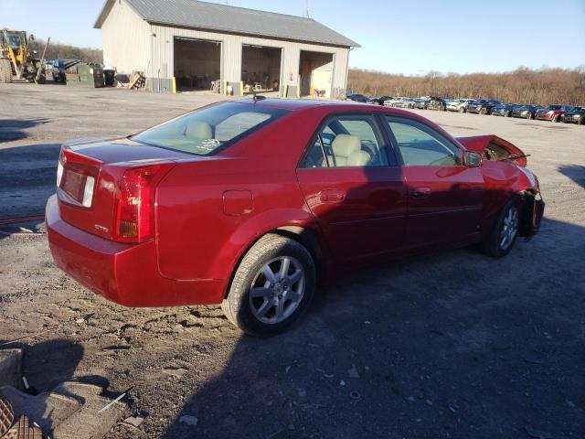 1G6DP577970178080 - 2007 CADILLAC CTS HI FEATURE V6 RED photo 3