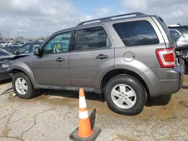 1FMCU0DG1CKB54021 - 2012 FORD ESCAPE XLT GRAY photo 2