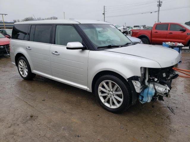 2FMGK5D80KBA35835 - 2019 FORD FLEX LIMITED SILVER photo 4