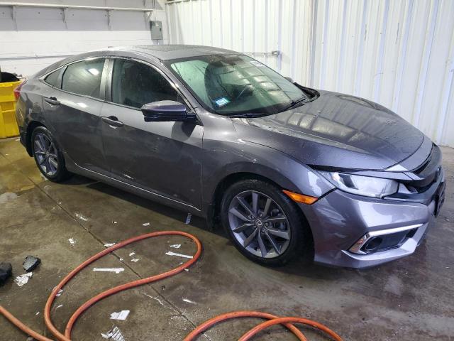 19XFC1F78KE002827 - 2019 HONDA CIVIC EXL GRAY photo 4