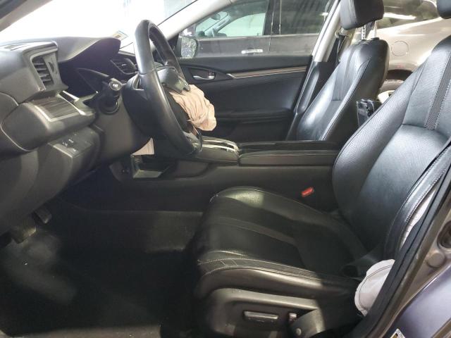 19XFC1F78KE002827 - 2019 HONDA CIVIC EXL GRAY photo 7