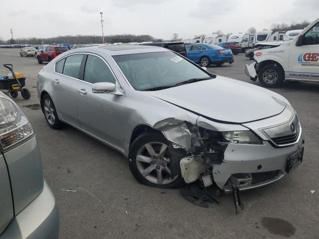 19UUA8F56EA001155 - 2014 ACURA TL TECH GRAY photo 4