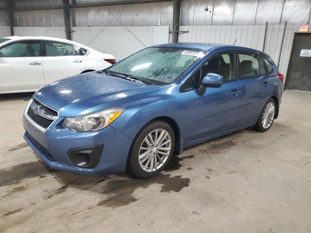 JF1GPAD60E8284033 - 2014 SUBARU IMPREZA PREMIUM BLUE photo 1