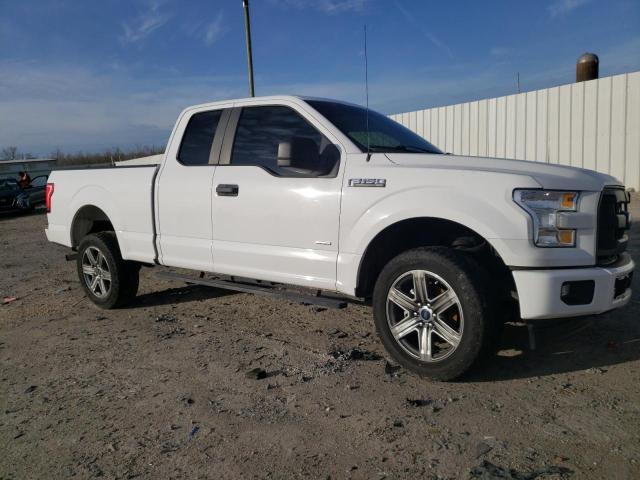 1FTEX1CP5HKE56978 - 2017 FORD F150 SUPER CAB WHITE photo 4