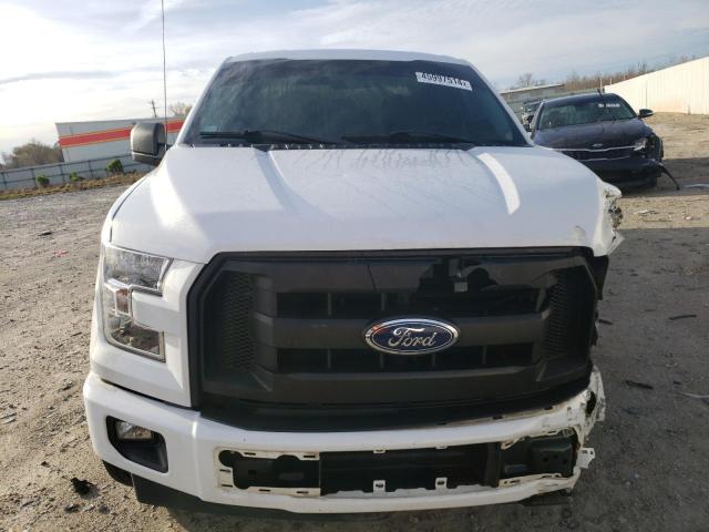 1FTEX1CP5HKE56978 - 2017 FORD F150 SUPER CAB WHITE photo 5