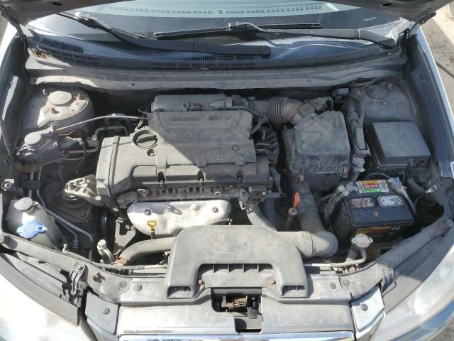 KMHDU4AD8AU097999 - 2010 HYUNDAI ELANTRA BLUE GRAY photo 11