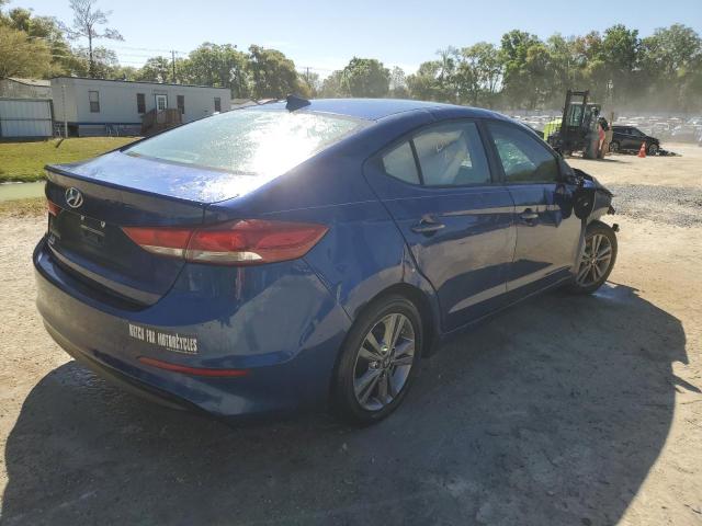 5NPD84LF6HH089492 - 2017 HYUNDAI ELENTRA SE BLUE photo 3