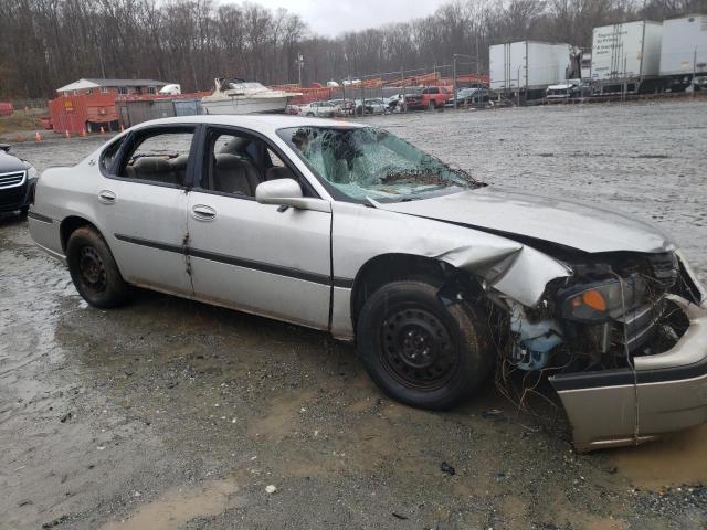 2G1WF52E759236987 - 2005 CHEVROLET IMPALA GRAY photo 4