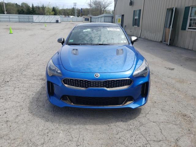 KNAE55LC0J6024661 - 2018 KIA STINGER GT2 BLUE photo 5