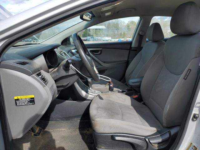 KMHDH4AEXCU328790 - 2012 HYUNDAI ELANTRA GLS SILVER photo 7