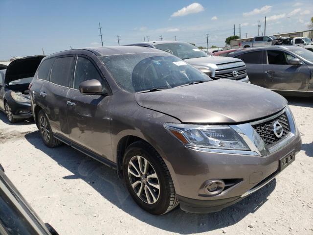 5N1AR2MNXEC645350 - 2014 NISSAN PATHFINDER S GRAY photo 4