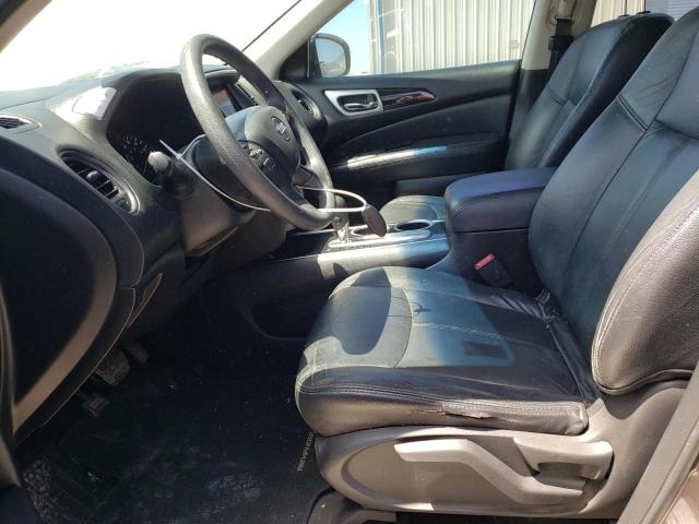 5N1AR2MNXEC645350 - 2014 NISSAN PATHFINDER S GRAY photo 7