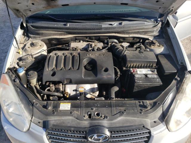 KMHCN4AC0AU495885 - 2010 HYUNDAI ACCENT GLS GRAY photo 11