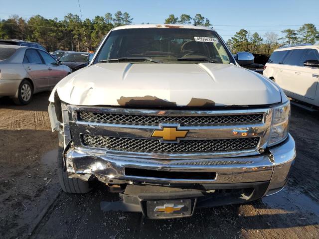 3GCPCSE04DG293865 - 2013 CHEVROLET SILVERADO C1500 LT WHITE photo 5