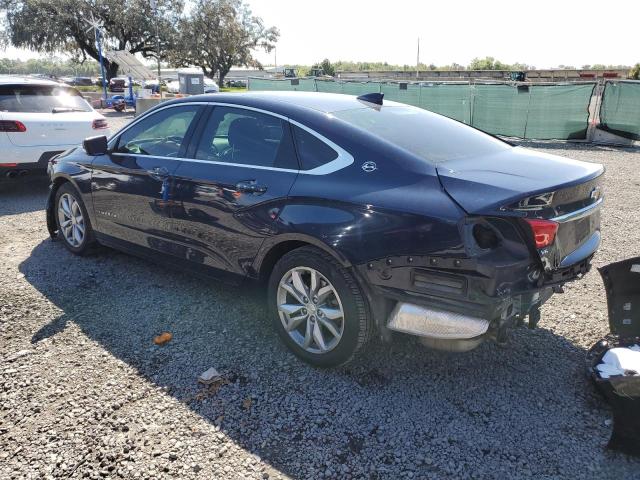 2G1105S34J9113006 - 2018 CHEVROLET IMPALA LT BLUE photo 2