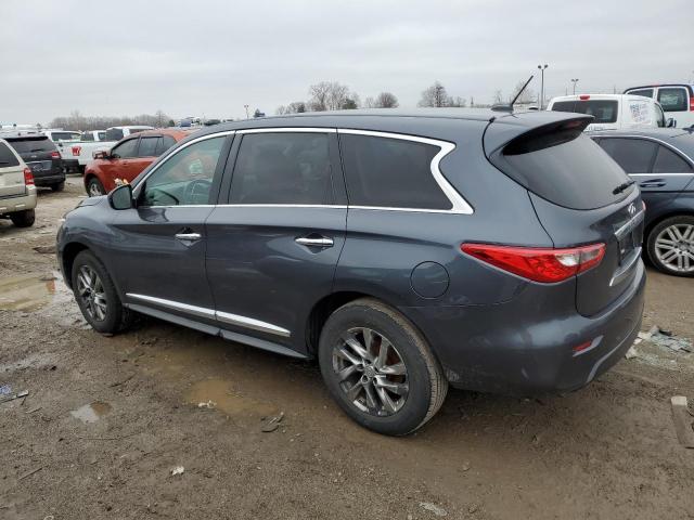 5N1AL0MM3DC302049 - 2013 INFINITI JX35 GRAY photo 2