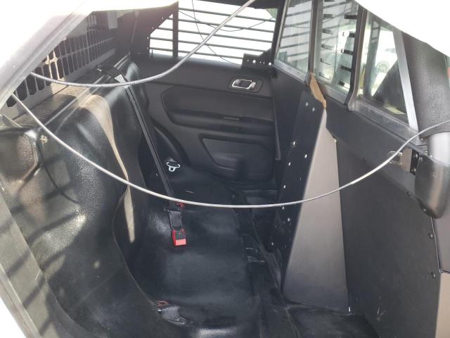 1FM5K8AR6GGA28152 - 2016 FORD EXPLORER POLICE INTERCEPTOR 白色 照片 10