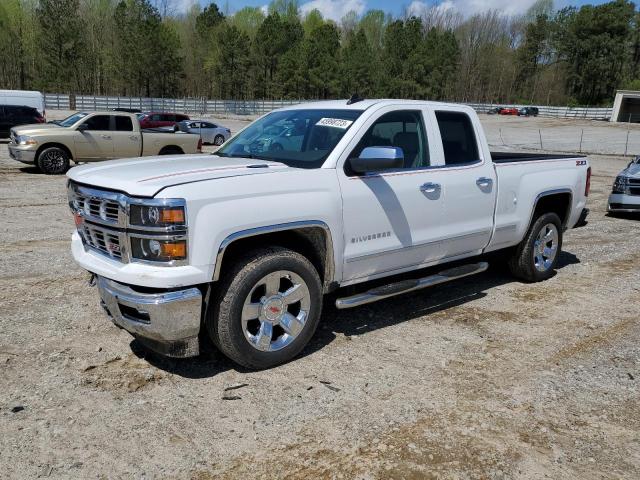 1GCVKSEC9FZ172353 - 2015 CHEVROLET SILVERADO K1500 LTZ WHITE photo 1