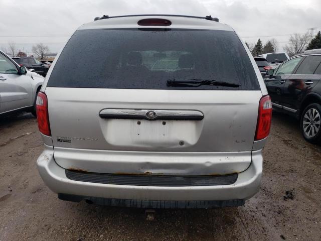 2C4GP44R85R170582 - 2005 CHRYSLER TOWN AND C LX SILVER photo 6