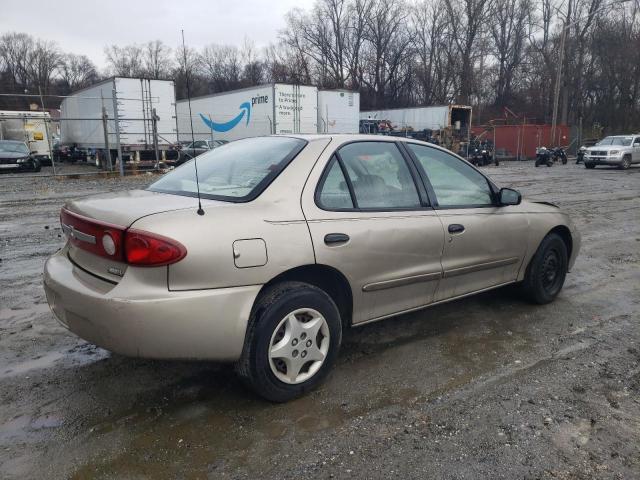 1G1JC52F737205541 - 2003 CHEVROLET CAVALIER TAN photo 3