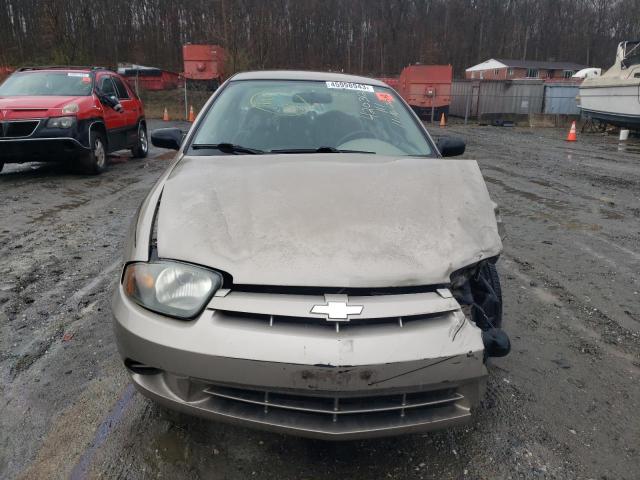 1G1JC52F737205541 - 2003 CHEVROLET CAVALIER TAN photo 5